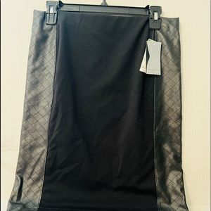 Slim Fabulous Ultimate Slimming! Women Black Casual Skirt M